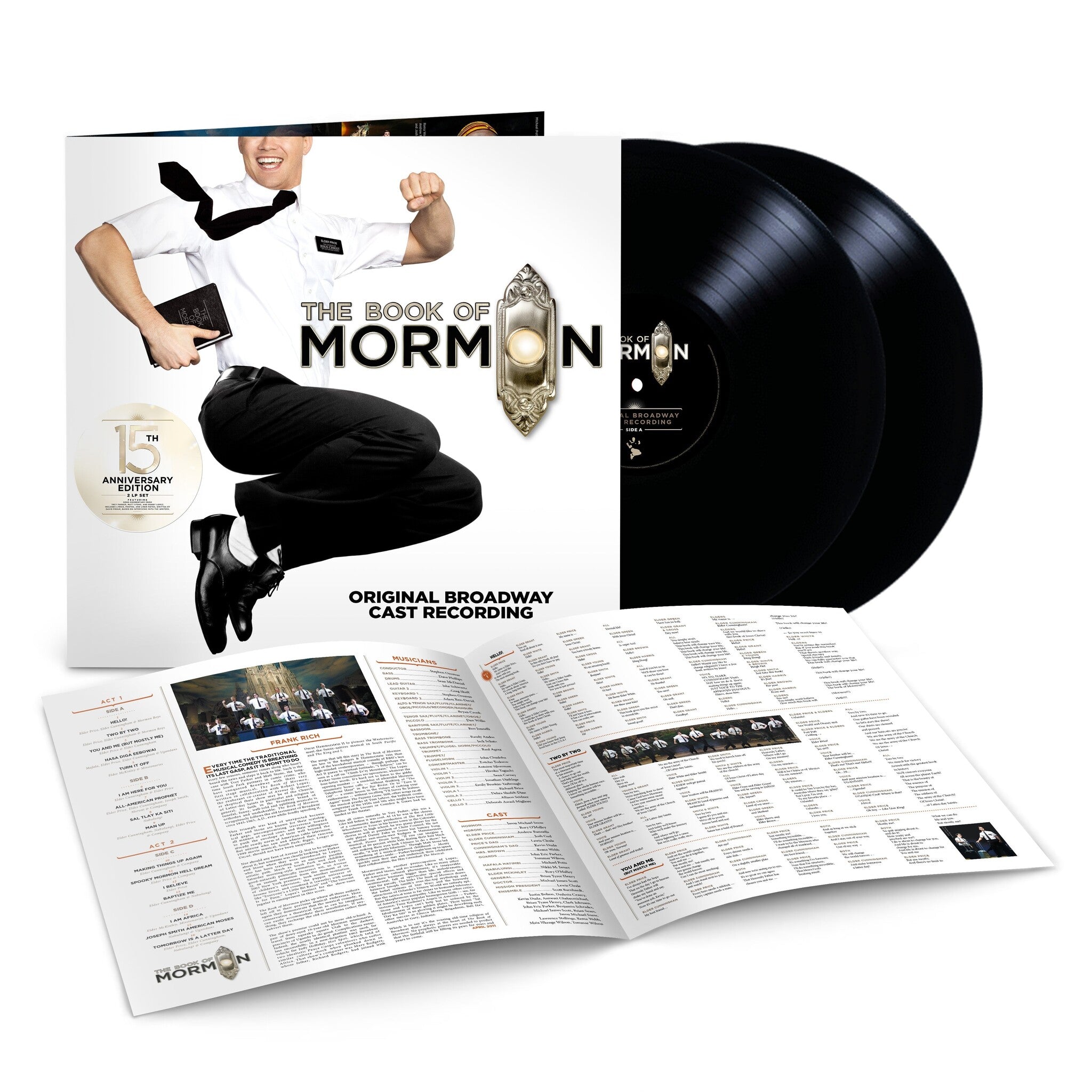 Book of Mormon, The (Original Broadway Cast Recording, 15th anniv.) by Original Broadway Cast album artwork