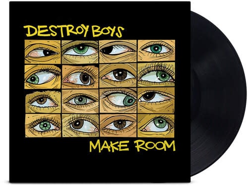 Make Room LP by Destroy Boys album artwork