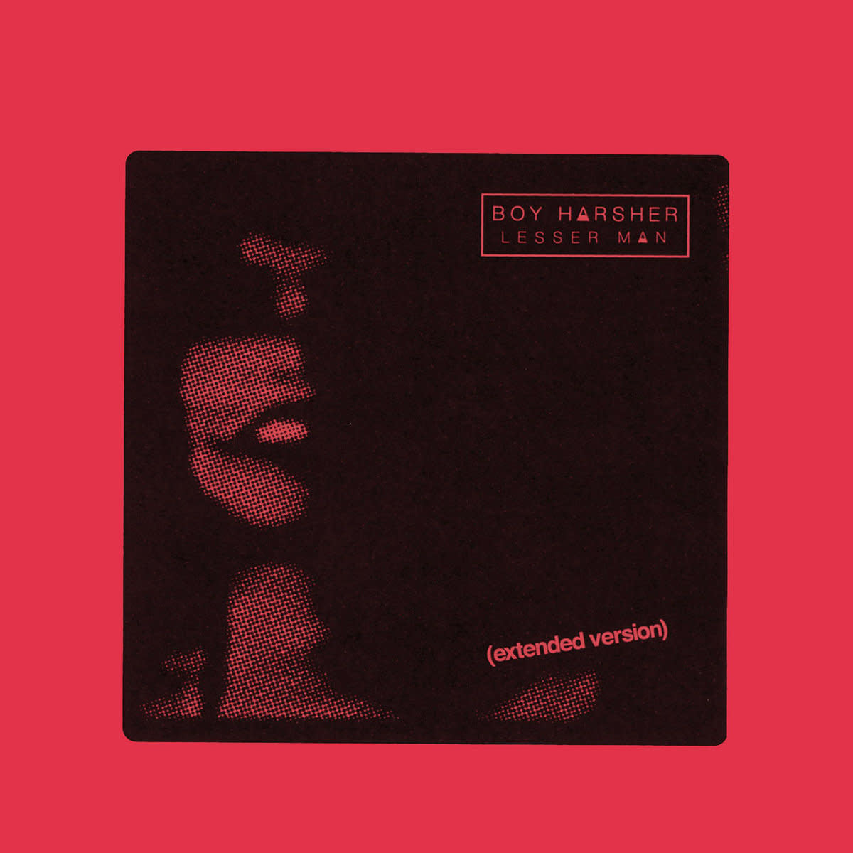 Lesser Man LP by Boy Harsher album artwork