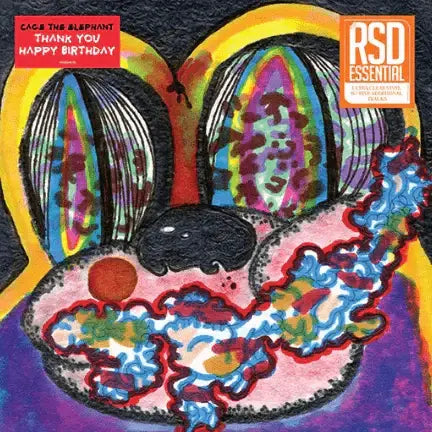 Thank You Happy Birthday LP by Cage the Elephant album artwork