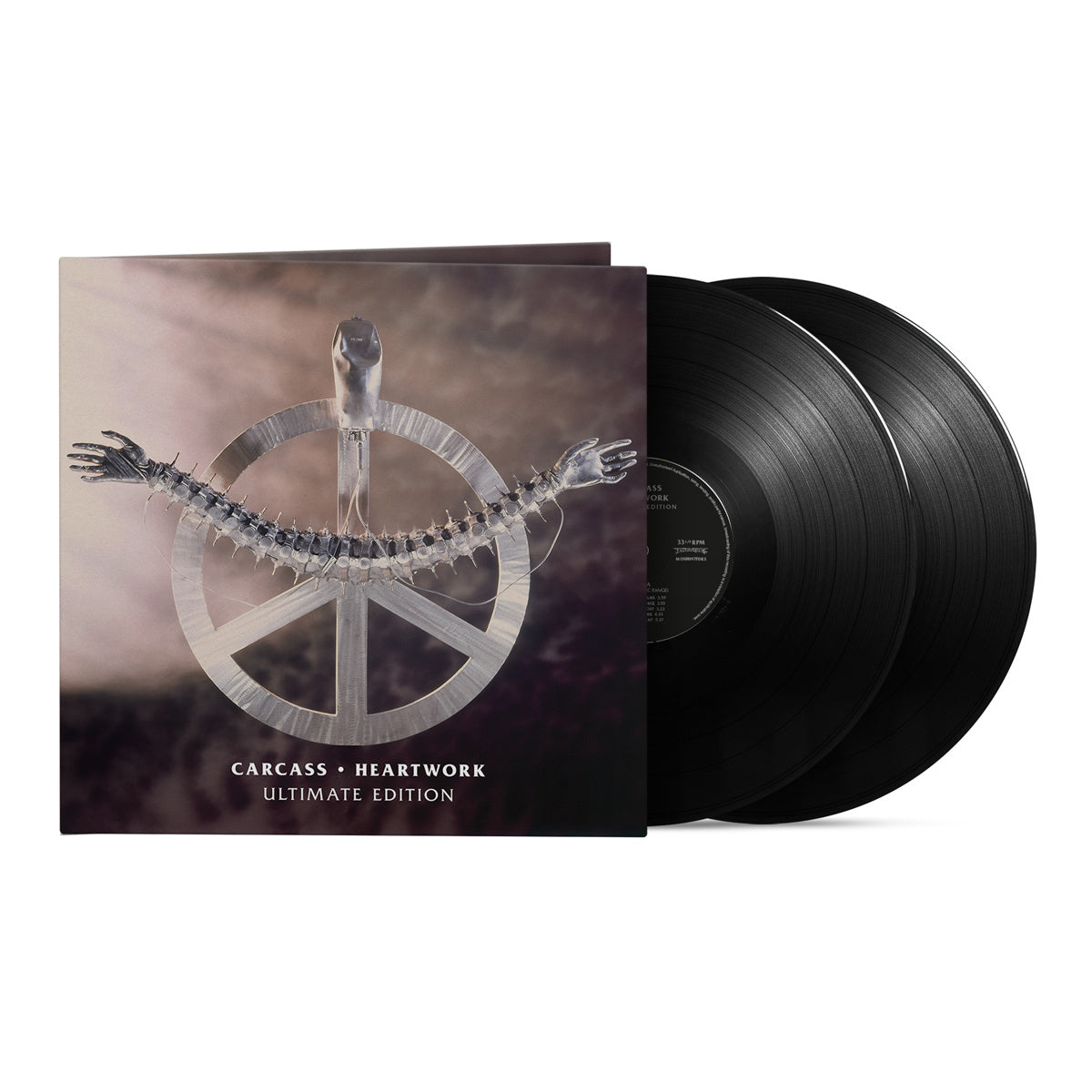 Heartwork 2LP by Carcass album artwork