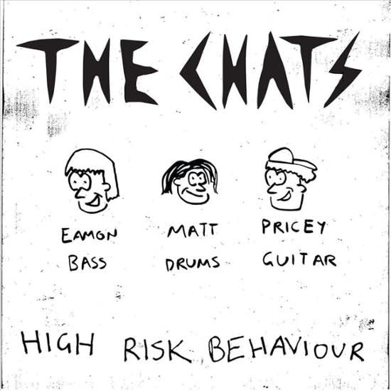 High Risk Behaviour LP by The Chats album artwork