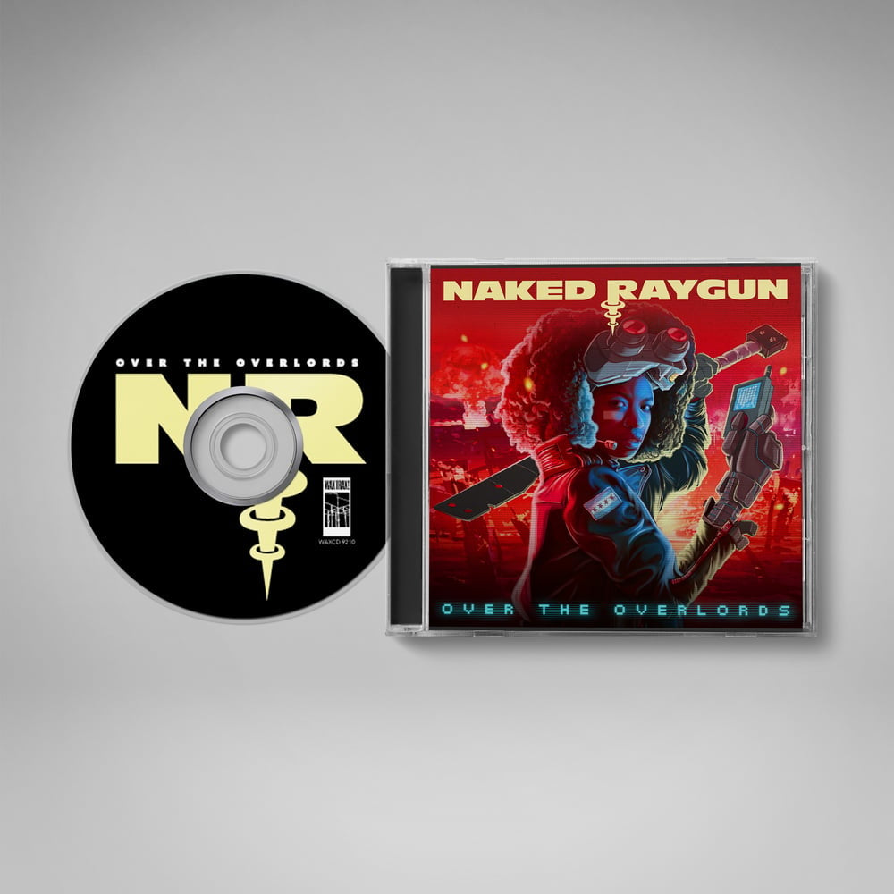 Over The Overlords CD by Naked Raygun album artwork