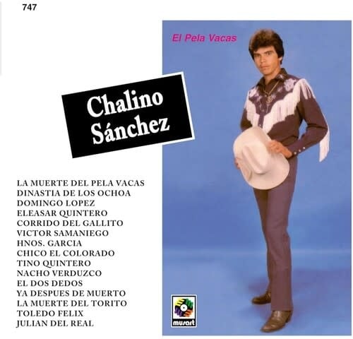 El Pela Vacas CD by Chalino Sanchez album artwork