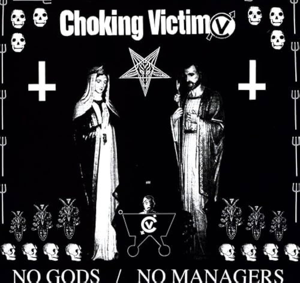 No Gods / No Managers CD by Choking Victim album artwork