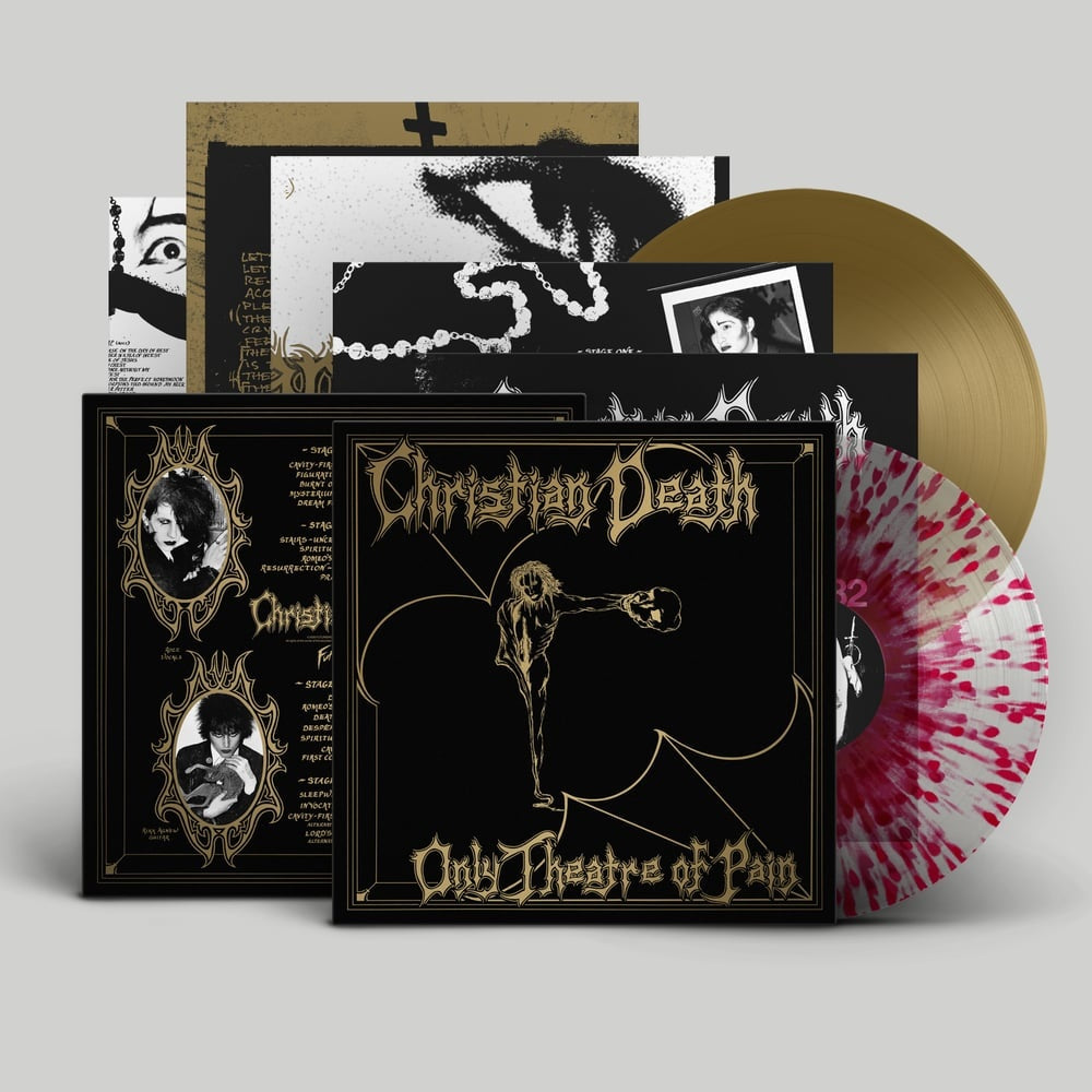 Only Theatre of Pain 2LP by Christian Death album artwork