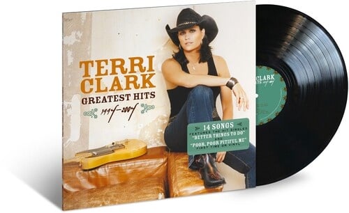 Greatest Hits LP by Terri Clark album artwork