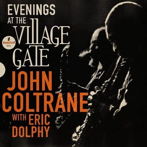 Evenings at the Village Gate 2LP by John with Eric Dolphy Coltrane album artwork