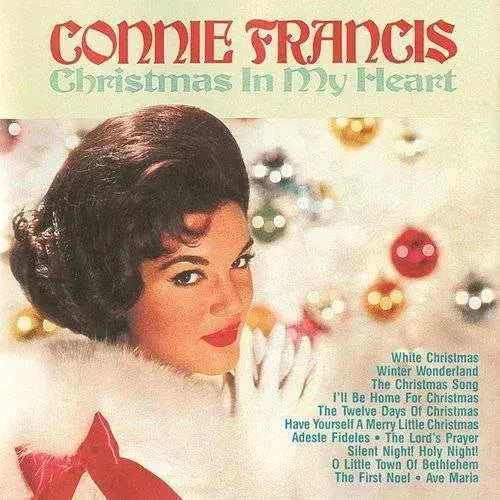Christmas In My Heart LP by Connie Francis album artwork