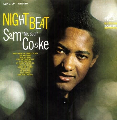 Night Beat LP by Sam Cooke album artwork
