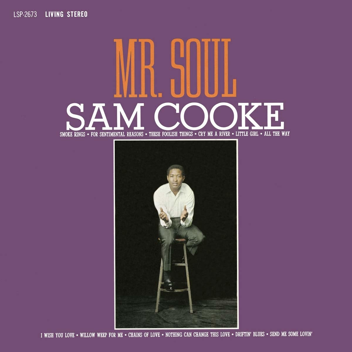Mr. Soul LP by Sam Cooke album artwork