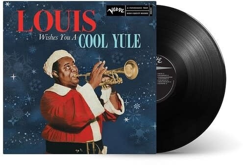 Wishes you a Cool Yule LP by Louis Armstrong album artwork
