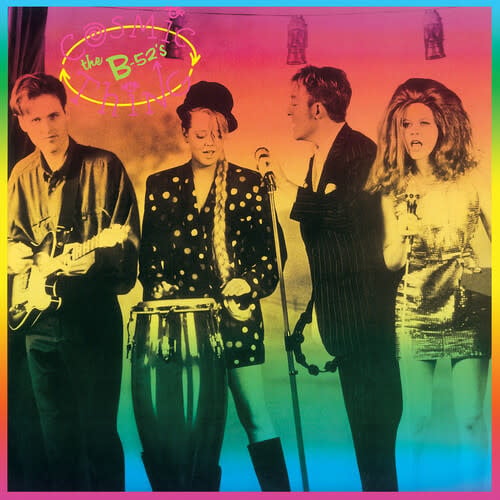 Cosmic Thing LP by The B-52's album artwork