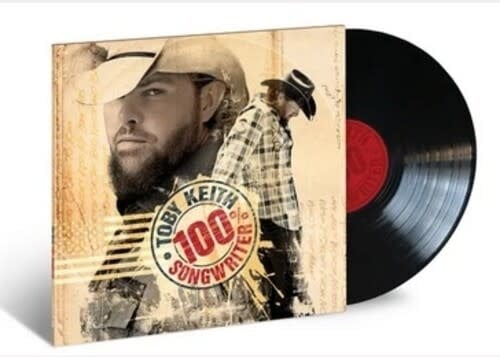 100% Songwriter LP by Toby Keith album artwork