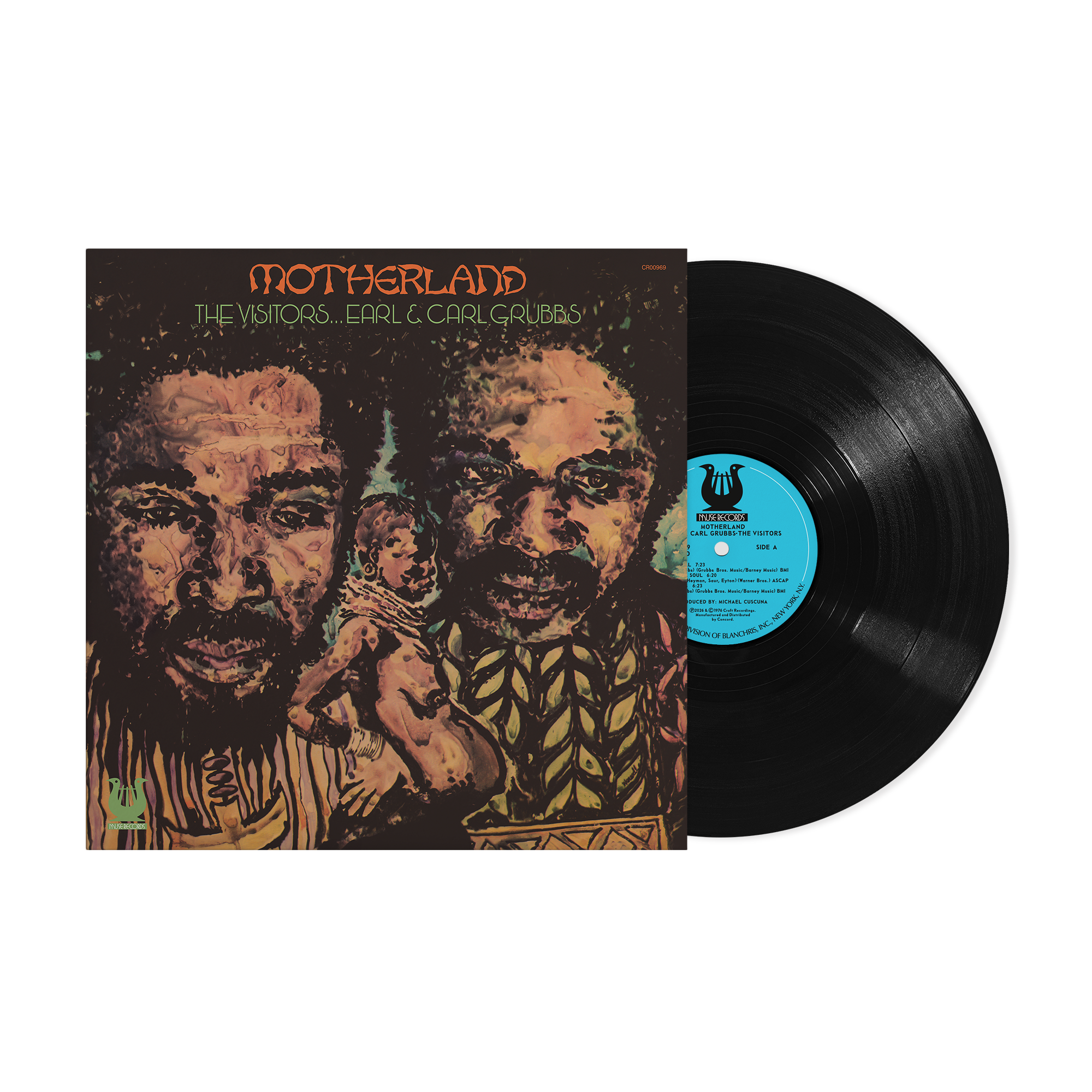 Motherland LP by The Visitors album artwork