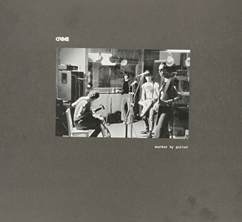 Murder by Guitar LP by Crime album artwork