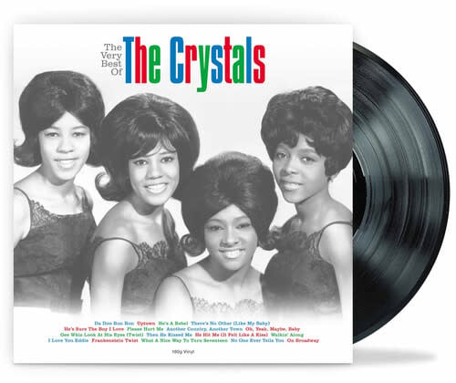The Very Best Of LP by The Crystals album artwork