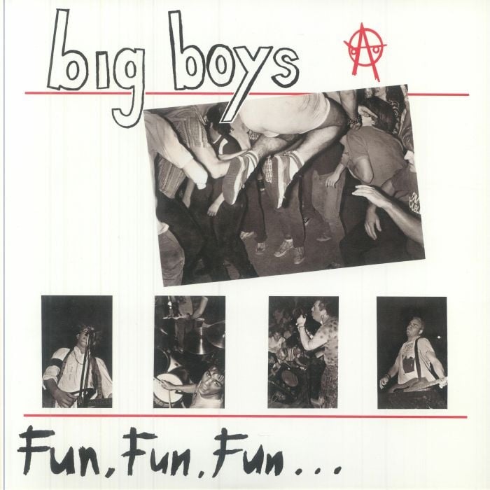Fun, Fun, Fun & Fast Cars LP by Big Boys album artwork