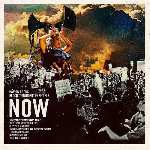 Now LP by Damon Locks Black Monument Ensemble album artwork