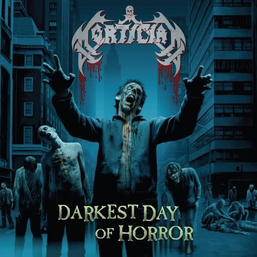 Darkest Day of Horror LP by Mortician album artwork