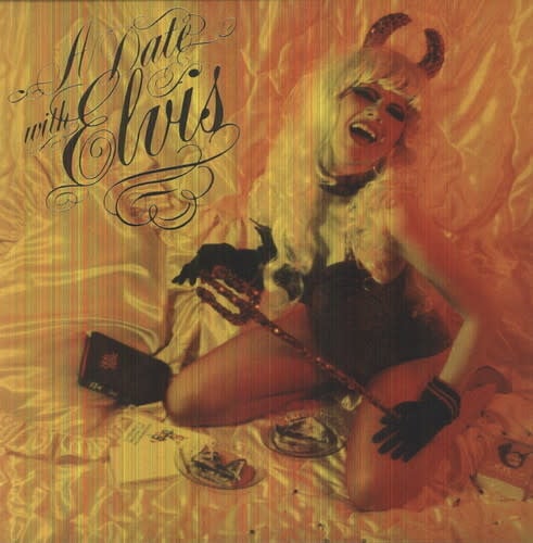 A Date with Elvis LP by The Cramps album artwork