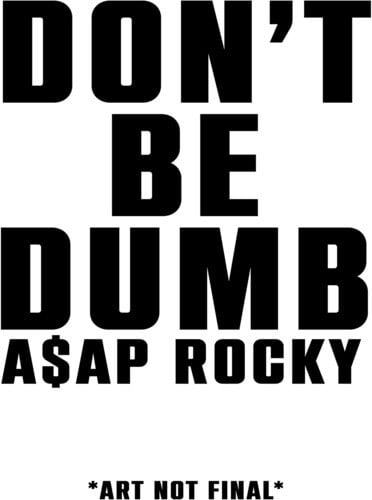 Don't Be Dumb CD by A$AP Rocky album artwork