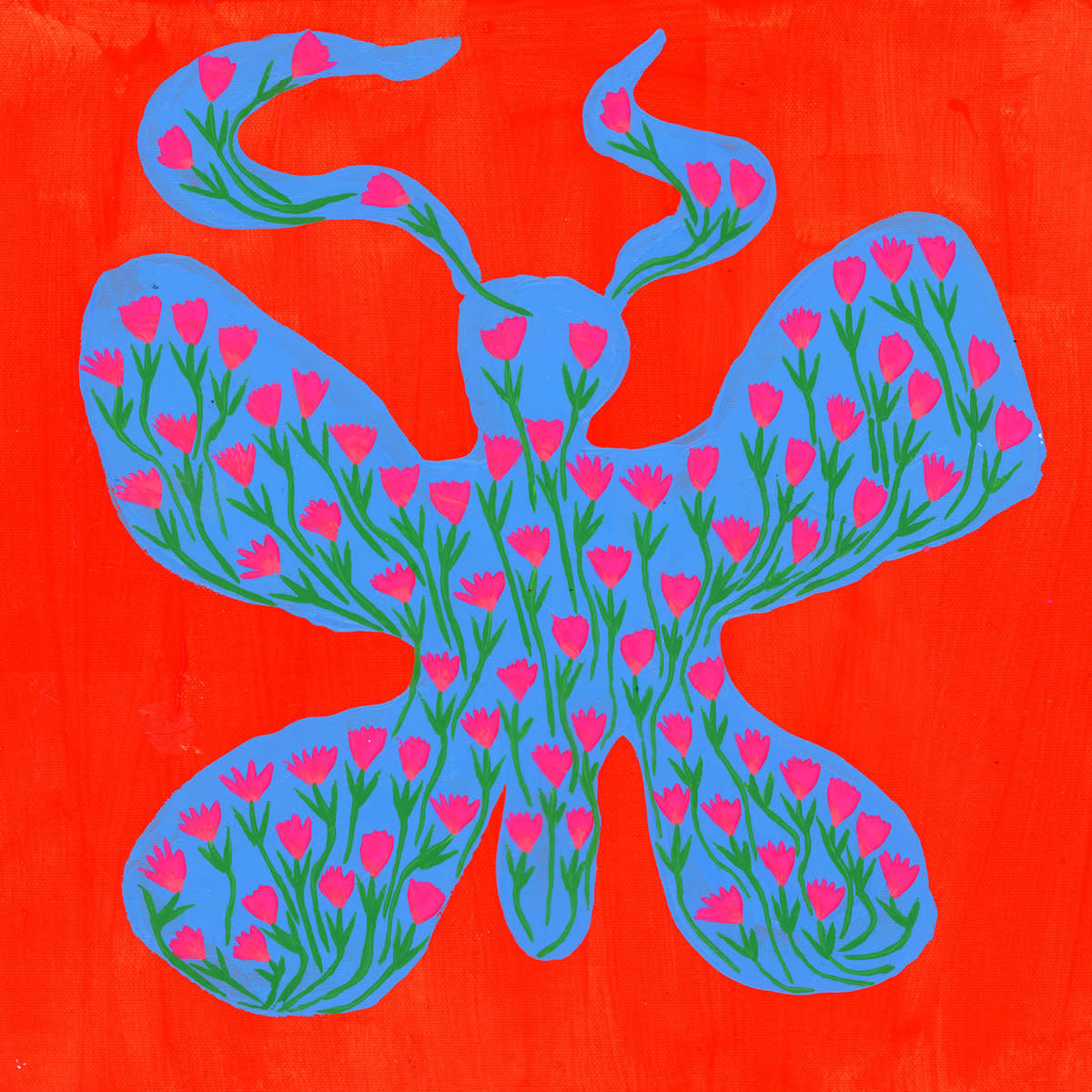 Blue Skies LP by Dehd album artwork