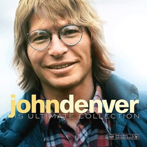His Ultimate Collection LP by John Denver album artwork