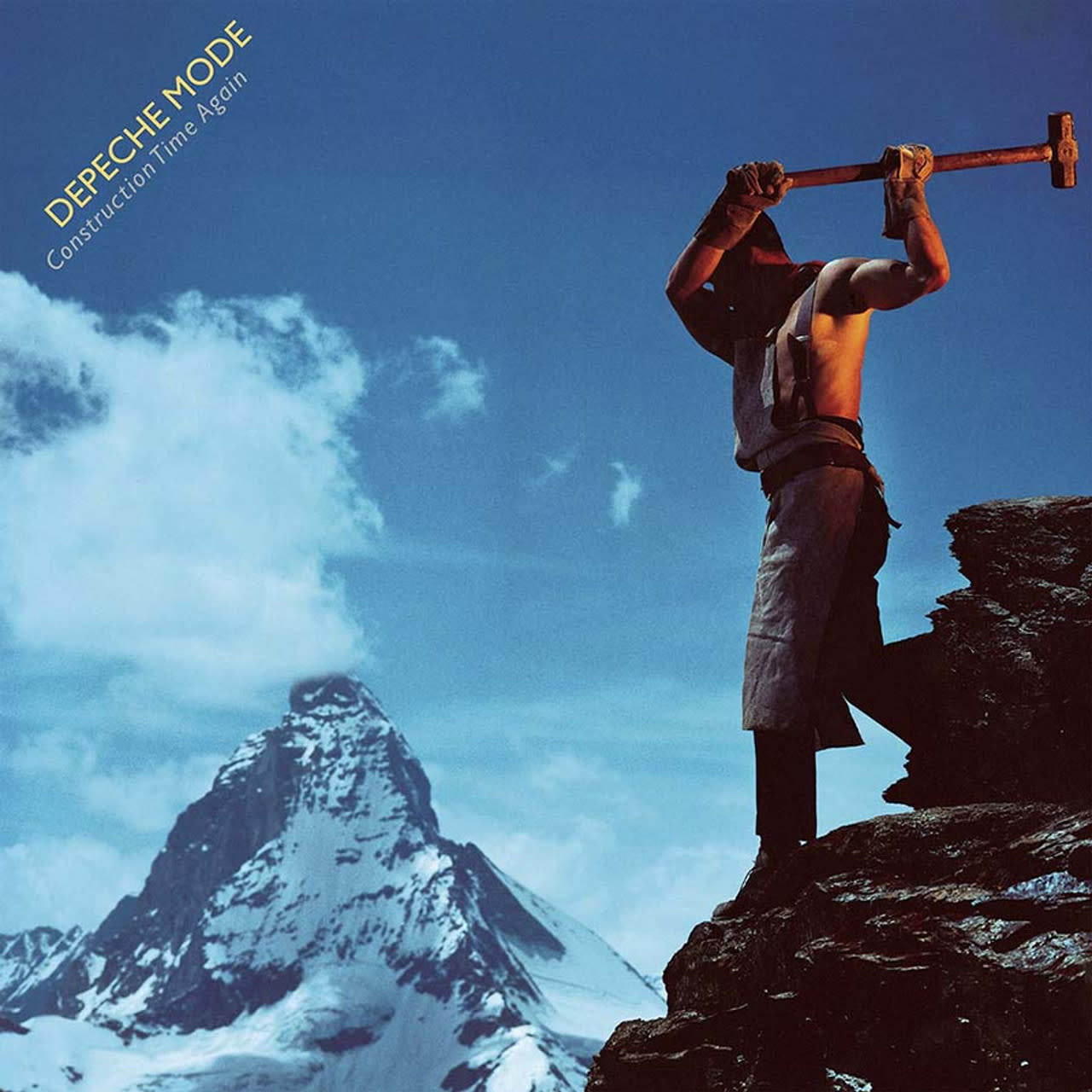 Construction Time Again LP by Depeche Mode album artwork