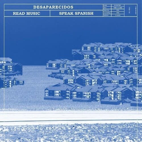 Read Music/Speak Spanish LP by Desaparecidos album artwork