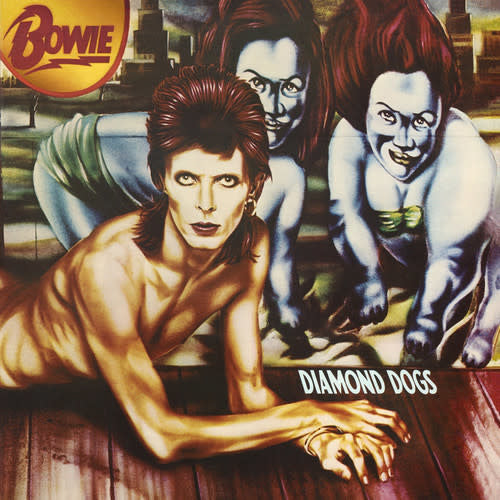 Diamond Dogs LP by David Bowie album artwork