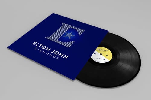 Diamonds 2LP by Elton John album artwork