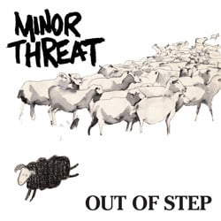 Out of Step LP by Minor Threat album artwork