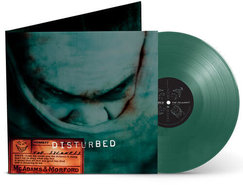 The Sickness LP by Disturbed album artwork
