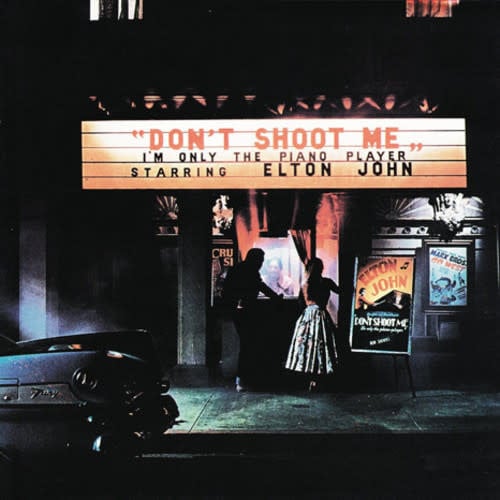 Don't Shoot Me I'm Only the Piano Player LP by Elton John album artwork