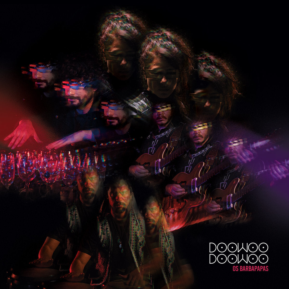 Doowoodoowoo LP by Os Barbapapas album artwork