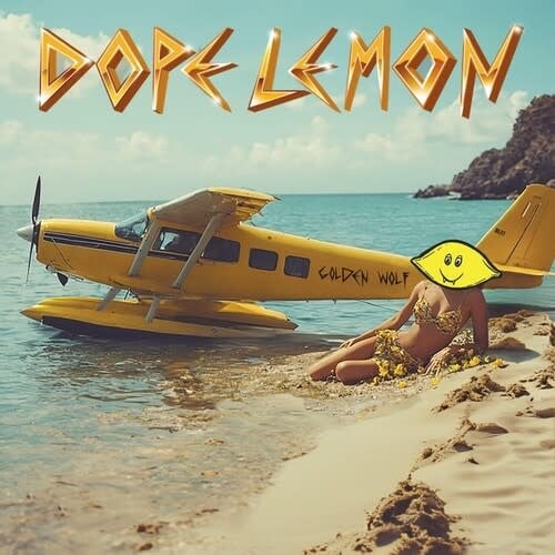 Golden Wolf LP by Dope Lemon album artwork