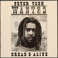 Wanted Dread & Alive LP by Peter Tosh album artwork