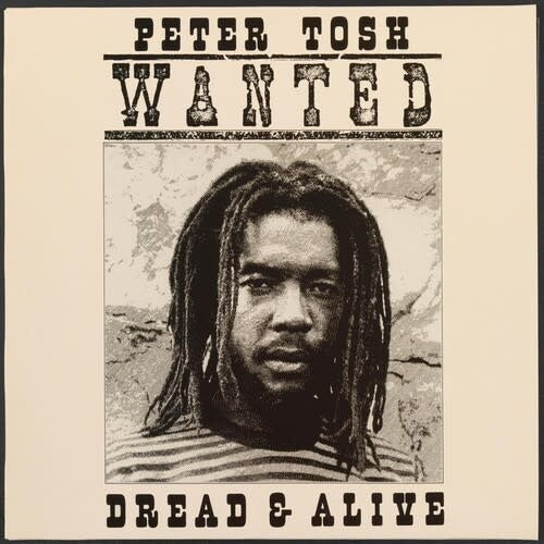 Wanted Dread & Alive LP by Peter Tosh album artwork
