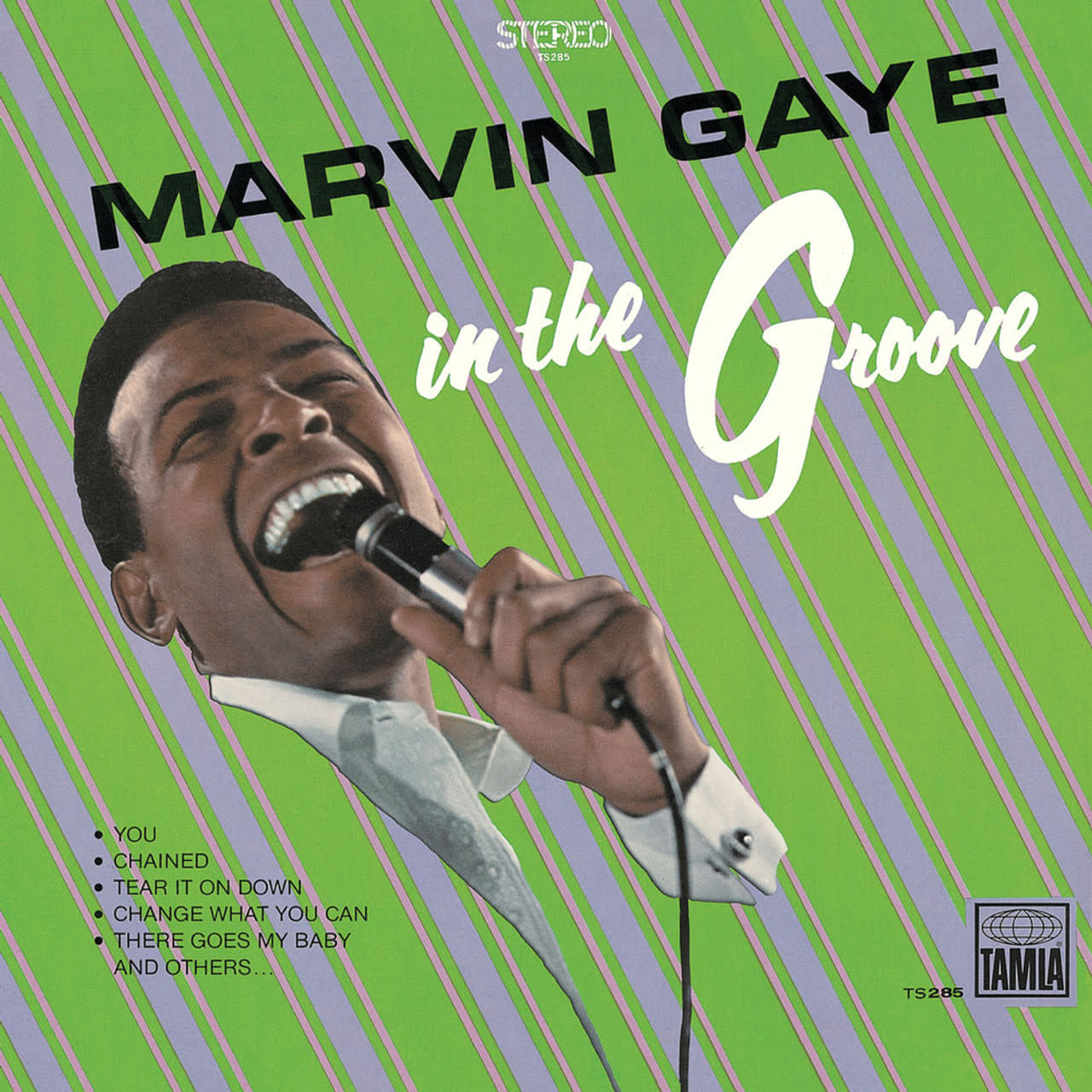 In The Groove LP by Marvin Gaye album artwork