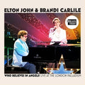 Who Believes In Angels? ... LP by Elton John album artwork
