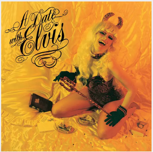 A Date with Elvis LP by The Cramps album artwork