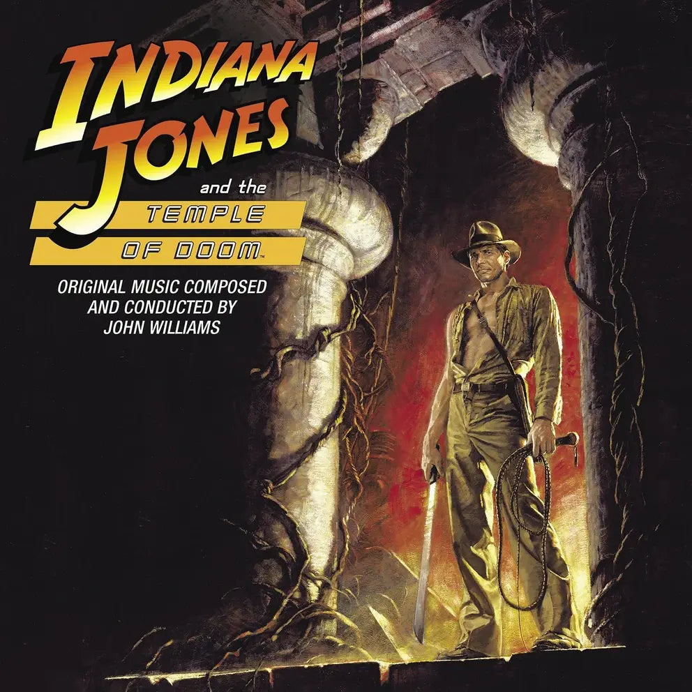 Indiana Jones and the Temple of Doom Soundtrack (1984) by John Williams album artwork