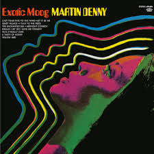 Exotic Moog LP by Martin Denny album artwork