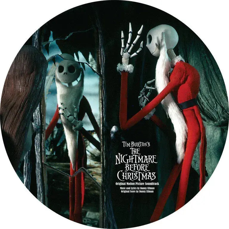 Nightmare Before Christmas Soundtrack by Various Artists album artwork