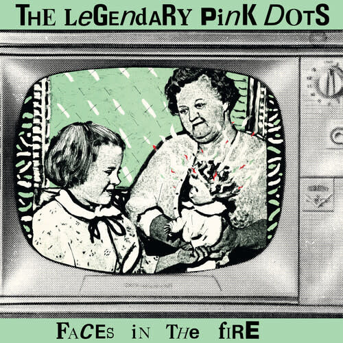 Faces In The Fire LP by The Legendary Pink Dots album artwork