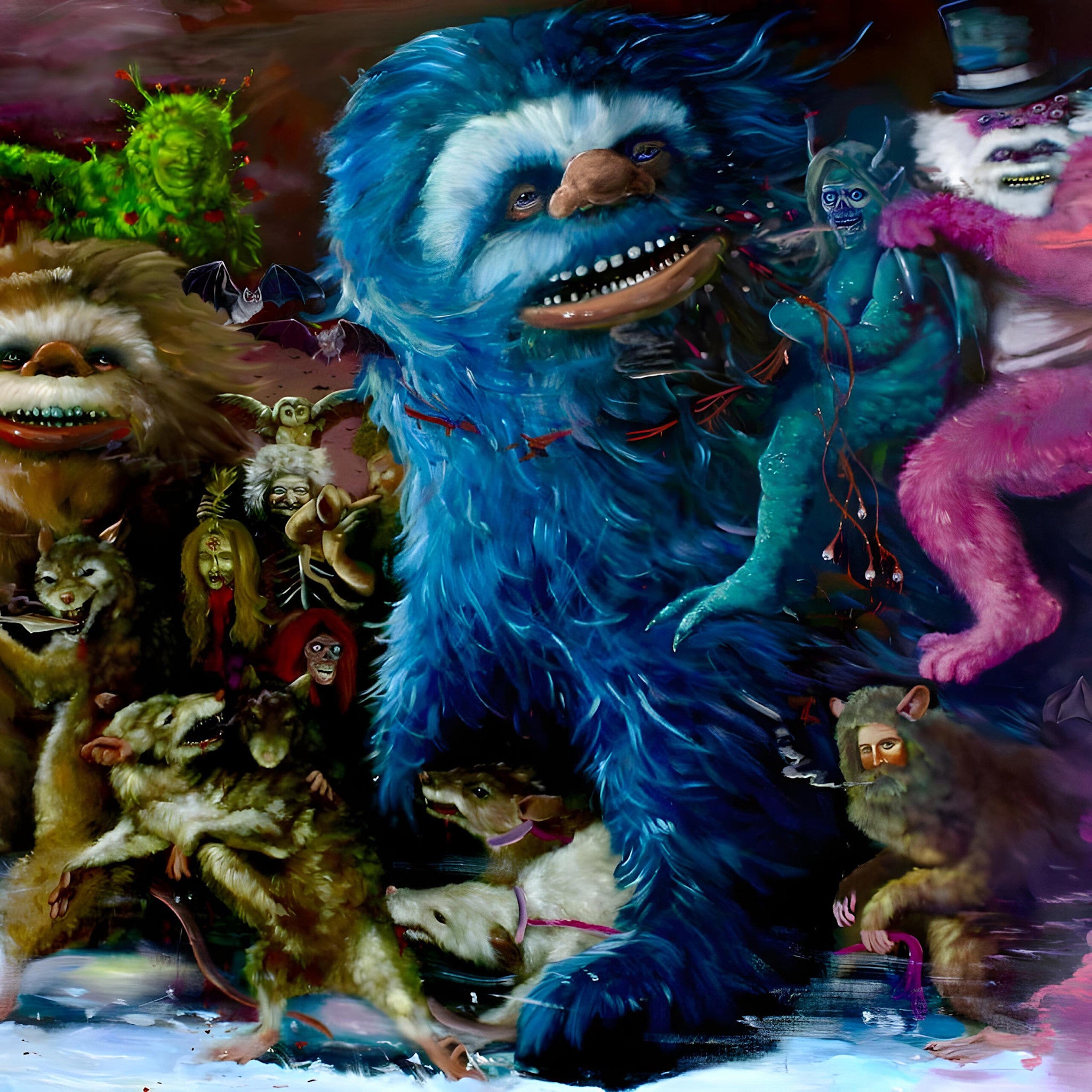 Fairyland Codex LP by Tropical Fuck Storm album artwork