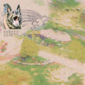 Girl with Fish LP by feeble little horse album artwork