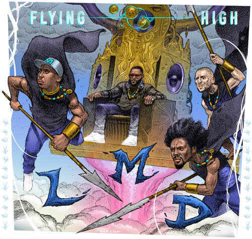 Flying High (white vinyl) by LMD (LMNO, MED, Declaime) album artwork