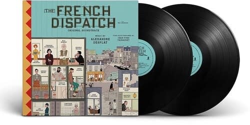 The French Dispatch Soundtrack by Various Artists album artwork